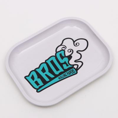 China Bros metal healthy smoking tray 18*14cm for sale