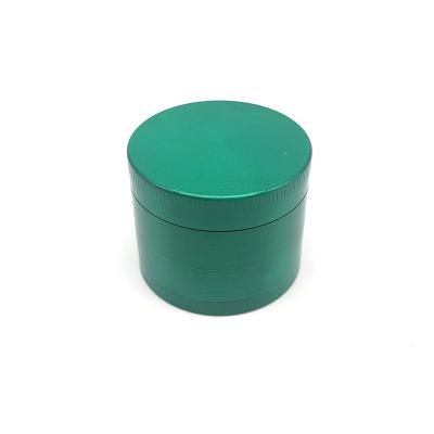 China Custom Cigarette Grinder Your Logo Metal Grinders For Smoking Accessories 40mm - GREEN Zinc Alloy Grinders for sale