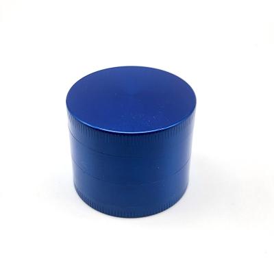 China Custom Cigarette Grinder Metal Grinders For Smoking Accessories 40mm - BLUE Zinc Alloy Grinders for sale