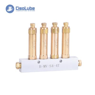 China Other B-MV Dispenser Valve Lubrication Doser Displacement 0.1-0.6ml for sale