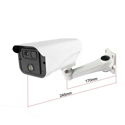 China Face Recognition Thermal and Optical HD Bi-spectrum Fast Non Contact CCTV Network Camera-TG8256 for sale