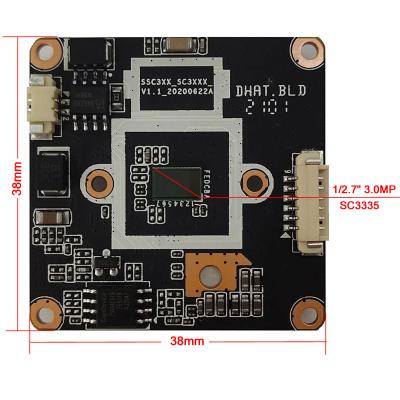 China Human Motion Tracking MStar SC3335 3mp IP PCB Module Camera Module With Ultra Low AI Human Body Light Detection for sale