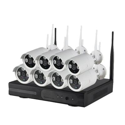 China Hot Selling Wireless IP NVR Kit 8ch 1080P Wireless Security Camera NVR Kit MAX Kit. 4TB HDD for sale