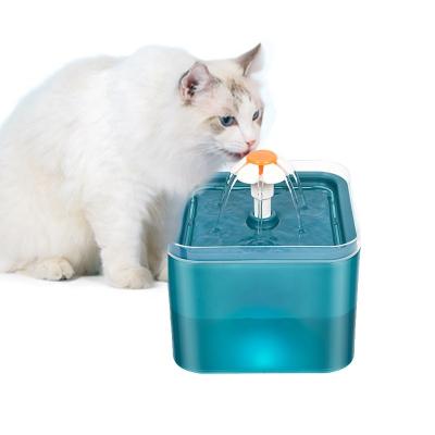 China Cat Water Fountain Automatic Pet Driver Dispenser Automatic Electric Drinking Container LED Water Level Display For Dogs Cats Drink for sale