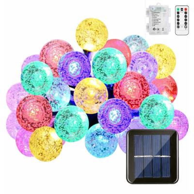 China Festival Decoration String Lights Battery Operated Christmas Lights 50 LED Globe String Lights for Christmas Tree Wedding Indoor Outdoor for sale