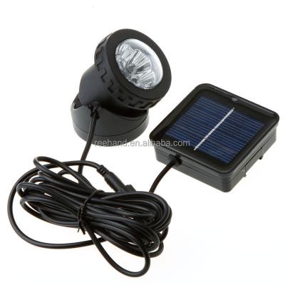 China Park/Garden Solar LED Underwater Light Solar Powered Spotlight, 6LED IP65 Landscape Light for Outdoor Garden Yard Lawn for sale