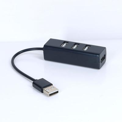 China High Quality 4 in 1 480Mbps High Speed 4 Ports USB Hub 2.0 Adapter for Laptop Type-C USB Hub E0407 for sale