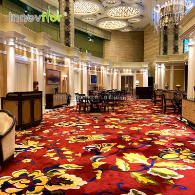 China Stain Resistant Axminster Carpet Guest Room Hallway Banquet Carpet And Carpet Hotel Rug for sale