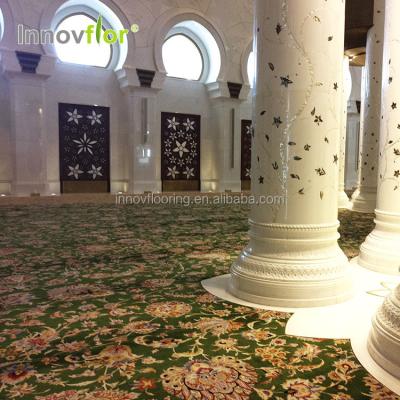 China High Quality Washable Moschee Teppich Traditional Design Prices Arabic Muslim Masjid Karpet Masjid Mosque Carpet Turkey For Mosque for sale