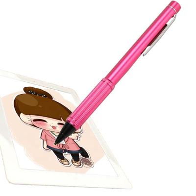 China 2020 Universal Compatibility Hot Selling Aluminum Alloy Body Stylus Drawing and Clicking Pen for sale