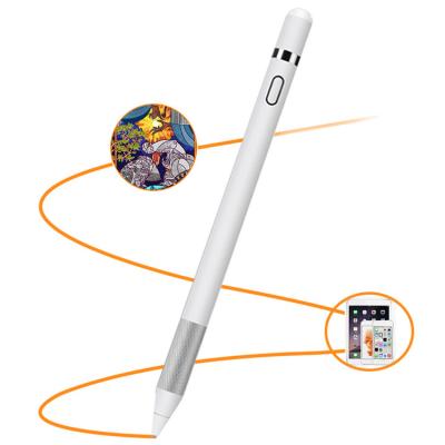 China Universal Compatibility High Precision Capacitive Touch Stylus Pen For Any iPhone iPad Samsung Tablet Active Stylus Pen for sale