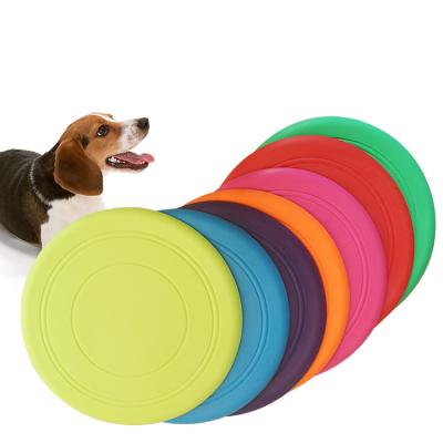 China Tpr Custom Foldable Recyclable Disc Viable Material Durable Indestructible Training Flying Discs Dog Pet Interactive Toys for sale