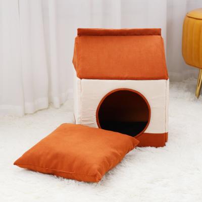 China Indoor Medium Large Winter Nest Cushion Indoor Medium Large Winter Nest Heating Cat Mats Pet Bed Dog Bed Kitten Puppy Sleeping Bed for sale