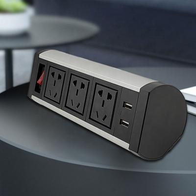 China Residential Desktop Socket Hidden Socket Hidden USB Socket Flange / Multipurpose for sale