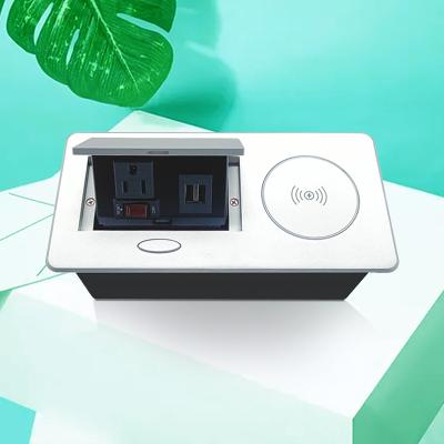 China Junnan brush residential/general purpose office pop up socket smart home office switch sx core power strip for sale