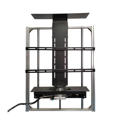 China Carbon Steel C7 TV Lifter Rotating Household Motorized Automatic TV Lift TV Stand for sale