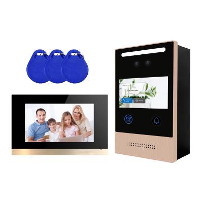 China Video 4.3 Inch HD Video Ring Doorbell Tuya Smart Intercom Smart Video Intercom Phone Network Tuya App for sale