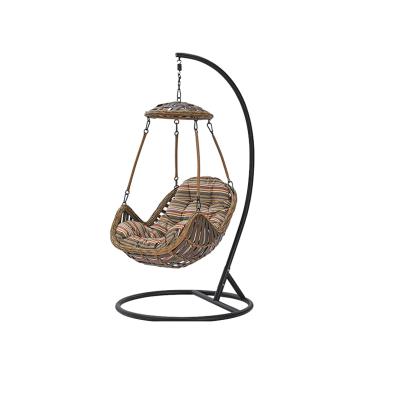 China Modern Wicker Swing Chair Hanging Chairs Prices Folding Swing Chair Hanging Hammock for sale