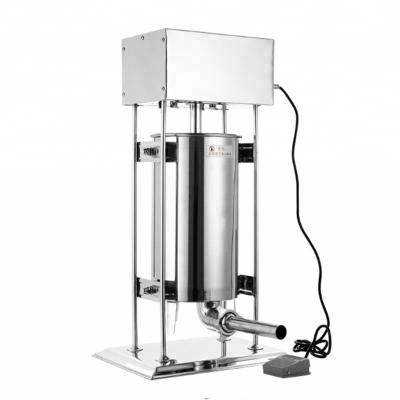 China Hotels 10L Electric Sausage Stuffer Home Use Commercial Sausage Making Machine for sale