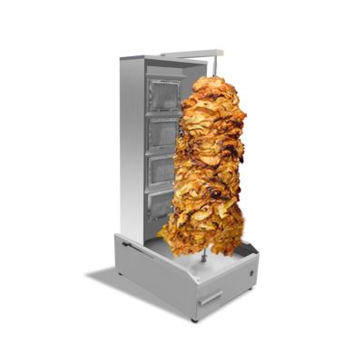 China Meat Processing Horus CE Certificated 2021 Brazilian Snacks Electric Shawarma Kebab Grill Machine With Factory Price for sale