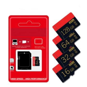 China Wholesale Factory SD Price Class 10 U3 Red Sd Card Phone 2G 4G 8G 16G 32G 64Gb 128Gb 256Gb Memory Card for sale