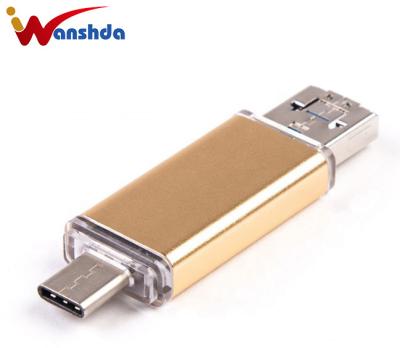 China OTG android/iphone/type-c Usb Memory Stick Customized Box Status Logo Flash drive for sale