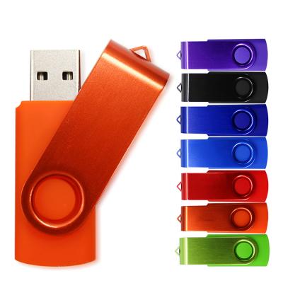 China 2020 128 gb 2.0 Twister Swivel Memory Stick Flash Memory Thumbdrive U Disk128Gb Usb Flash Drive for sale