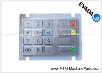 China Wincor Nixdorf ATM Parts EPP V5 Metal Keyboard / ATM Pinpad Weather Resistant for sale