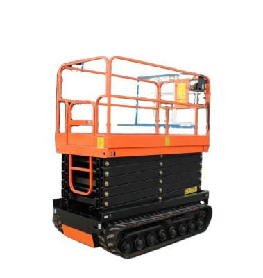 China Factory 320kg Aerial Work Platform Crawler Scissor Lift 9m For Sale for sale