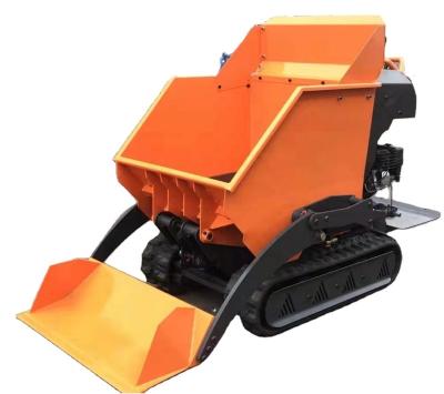 China Farms Small Mini Track Dumper 500kg With Hydraulic Lift For Sale for sale