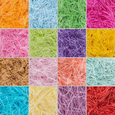 China Waterproof Filler Gift Basket Box Packing Fold Fold Cut Tissue Paper Glitter Shredded Shred Cut Shredded Crinkle Shredded Paper for sale