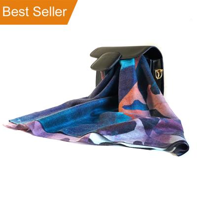 China Orange skin cashmere winter scarf cashmere shawls silk women scarf custom printed silk scarves for sale