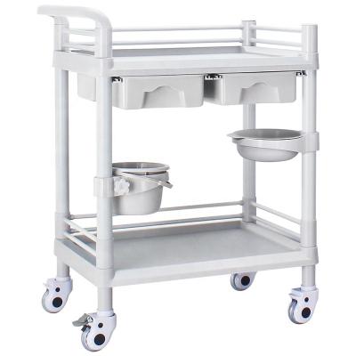 China Modern ABS Trolley Medical Trolley For Nursing Homes for sale