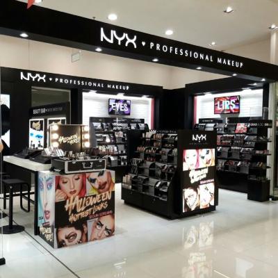 China Modern luxury makeup display rack shop cash register stationery customized for mall for sale