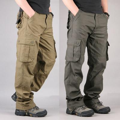 China Outdoor Casual Men's Sport Cargo Pants Men's Overalls Waterproof Men's Sports Tracksuit Cotton for sale