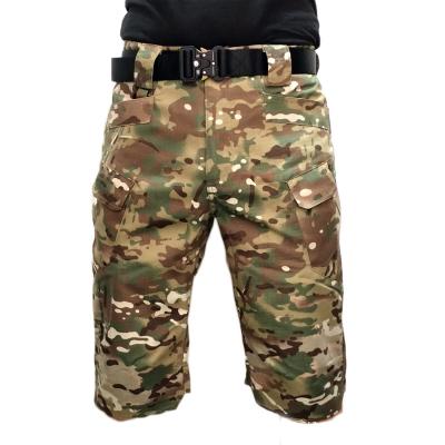 China Waterproof short pants for men camouflage outdoor waterproof pants for training wears spring and summer for sale