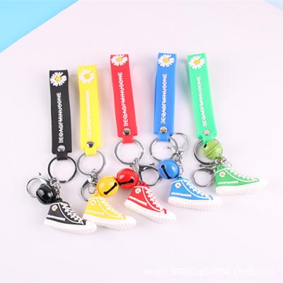 China Wholesale Soft Custom Shoes PVC Key Chain Sneaker Key Chain PVC Key Chain Daily Life 3D Main Support Chain Support Customization Sports Shoes for sale