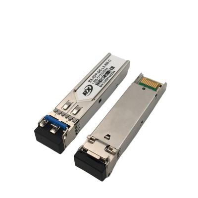 China Switch SFP Transceiver 1.25G BIDI 20km SM Dual-fiber LC Connector DDM Fiber Optical Transceiver Compatible Huawei Juniper SFP Module for sale