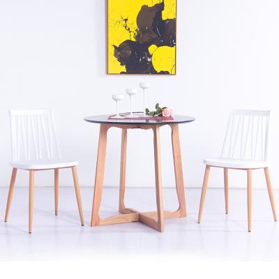 China Nordic modern wood dining table dining table china direct dining room furniture stable round dining set for sale