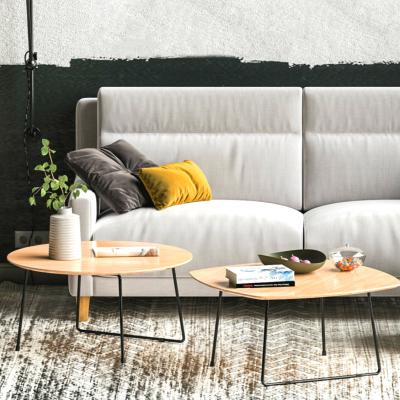 China Convertible MDF Basse Mesa Small Bedroom Living Room Wooden Auxiliary Furniture Modern Table Side Coffee Table for sale