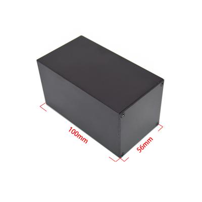 China Instrument Aluminum Box Customized Aluminum Extrusion Enclosure OEM PCB Junction Housing Box For Electronics Project for sale