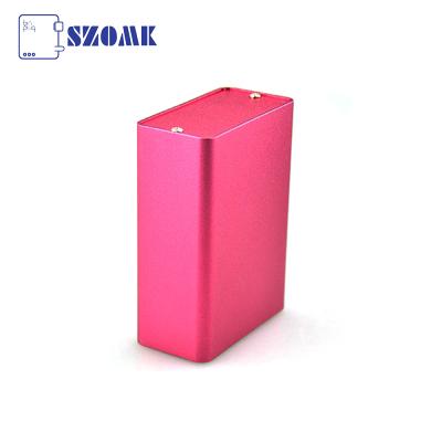 China Customized high quality extruded metal electronic enclosure battery housing manufacturing colorful aluminum camera box for sale