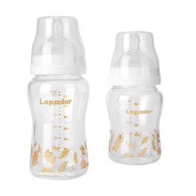 China BPA Free Manufacturers 220ml Baby Glass Eco Friendly Bpa Free Squash Bottles for sale