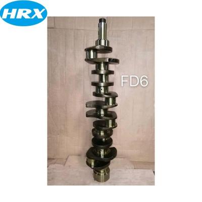 China Construction machinery engine diesel engine spare parts crankshaft for PD6 12200-96001 in stock for sale