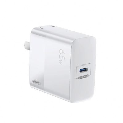 China Chargers For Mobile Phone Remax RP-U56 Smart Usb C Wall Gan 65W Plug In Adapter Socket Portable Travel USB-c Fast Charging Charger for sale