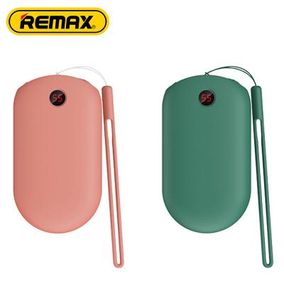 China Mini Universal Portable Cute New 10000 Mah Usb Rechargeable Hand Warmer Small Hand Warmer Remax RPP-78 18650 Lithium Battery Banks Mini Power Bank for sale