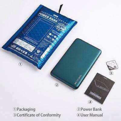 China MINI Remax RPP-175 Multi-protection 20W Double-terminal Charging Mini Small C Palladium Quick QC 3.0 Quick Charge 20000 Mah Power Bank for sale