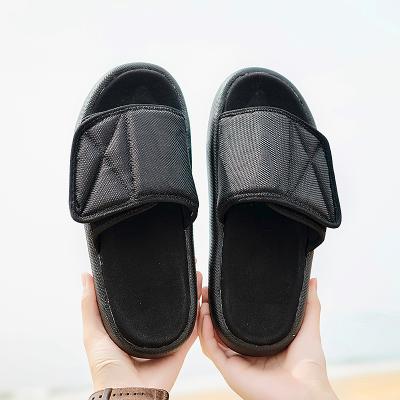 China Trend Flat Logo Blank Designer Slides Custom Made, New Design Men Wholesale Custom Sandals Slides, Men Slippers Summer Custom Slides Sandals for sale