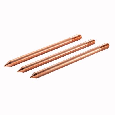 China High Quality Electroplating Copper Bonded Ground Earth Rod Lightning Protection System for sale