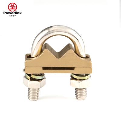 China Ground Ground Clamp Rod Clamp U-Bolt Ground Clamp For Grounding for sale